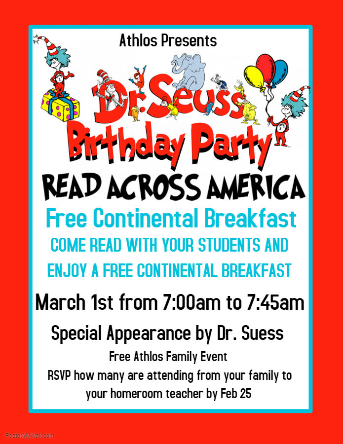 Dr. Suess Birthday Party invitation