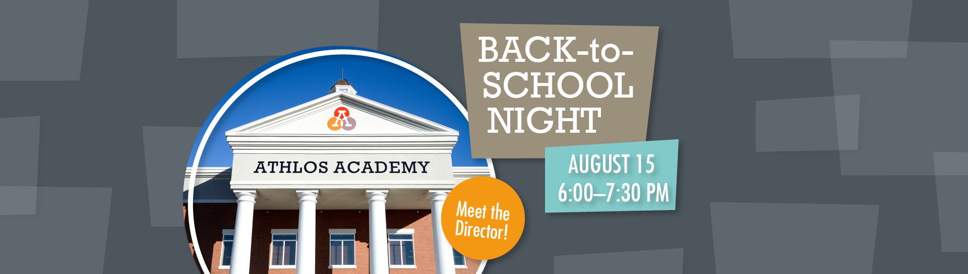 Back to School Night - August 15