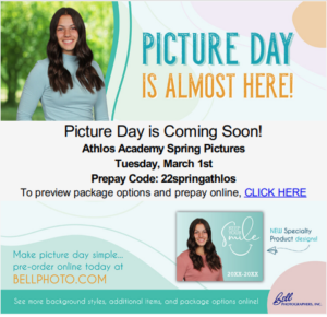 flyer for spring picture day