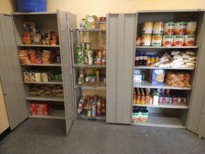 graphic of pantry with food