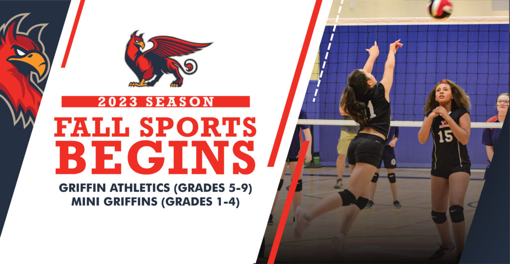 Athlos Academy Utah is excited to offer Griffin Athletics (5-9 grade), an intramural sports program for Boys Soccer, Girls Volleyball, and COED Cross Country!  We are also extending our sport development opportunities to our younger students through our Mini Griffins program (1-4 grade)!